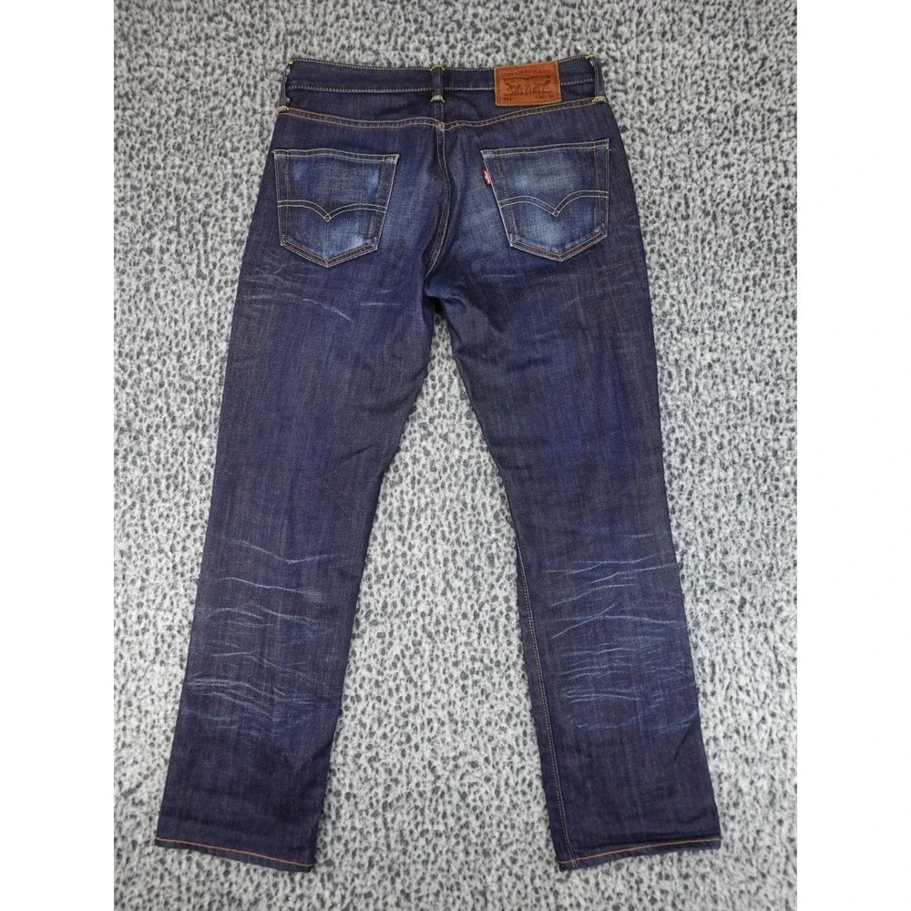 Levi's 511 Slim Fit Jeans Mens 30x32 Dark Indigo Made in Japan 86888-0005